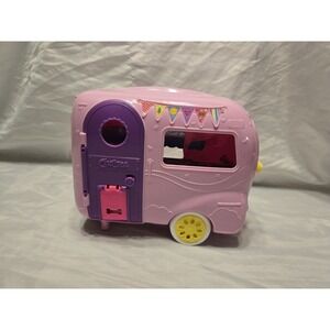 Mattel Barbie Club Chelsea Camper FXG90 2015 Camper Only EUC Pink